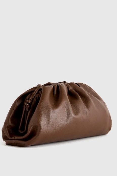 Quince, Italian Leather Pouch Crossbody Clutch