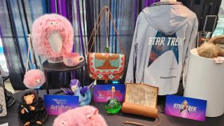 Various merchandise for Universal Fan Fest Nights