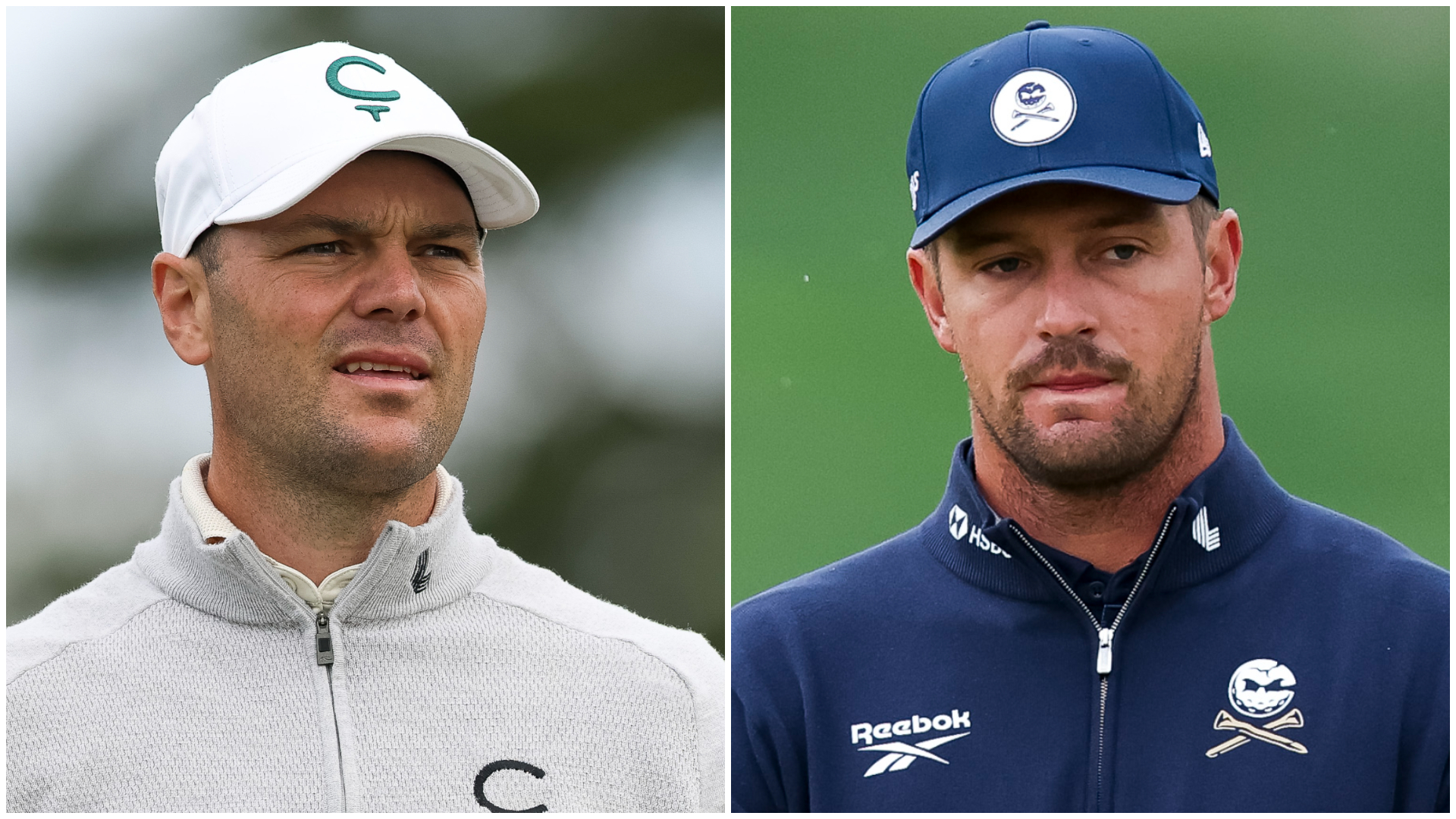 Martin Kaymer and Bryson DeChambeau at the PGA Championship