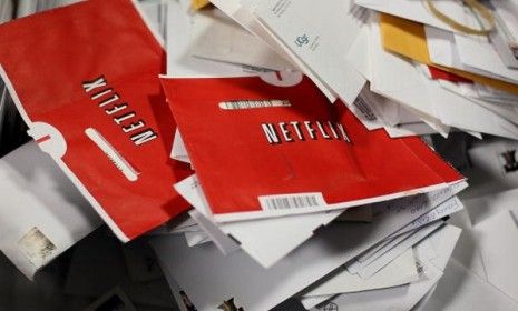 No long just a DVD rental: Netflix is reportedly in negotiations to produce &amp;quot;House of Cards,&amp;quot; a TV series featuring Kevin Space.