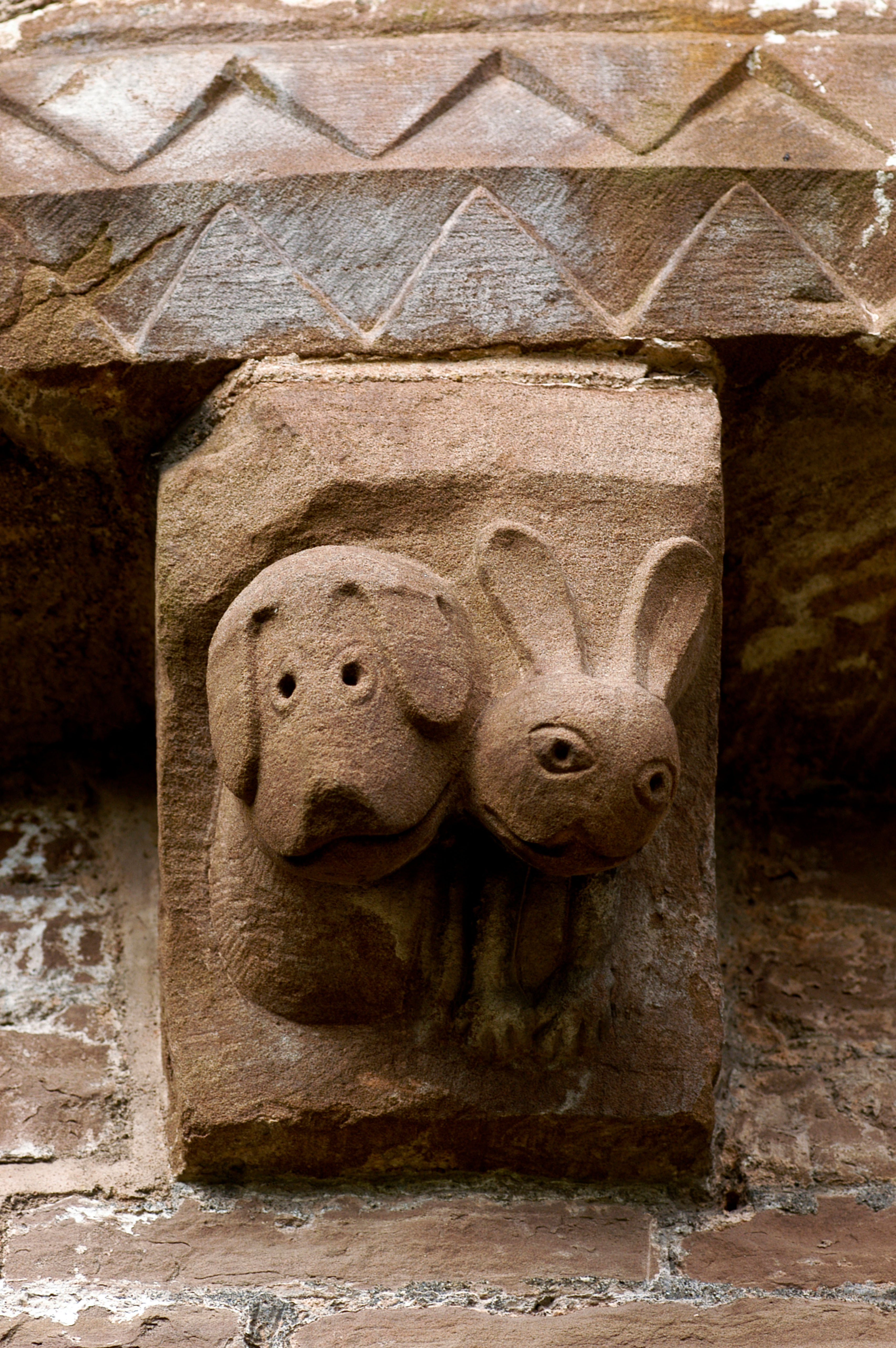 The Church of St Mary and St David in Kilpeck