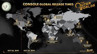Outer Worlds Launch Times