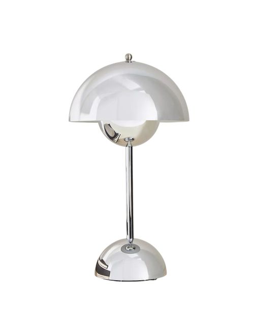 Rechargeable Metallic Table Lamp