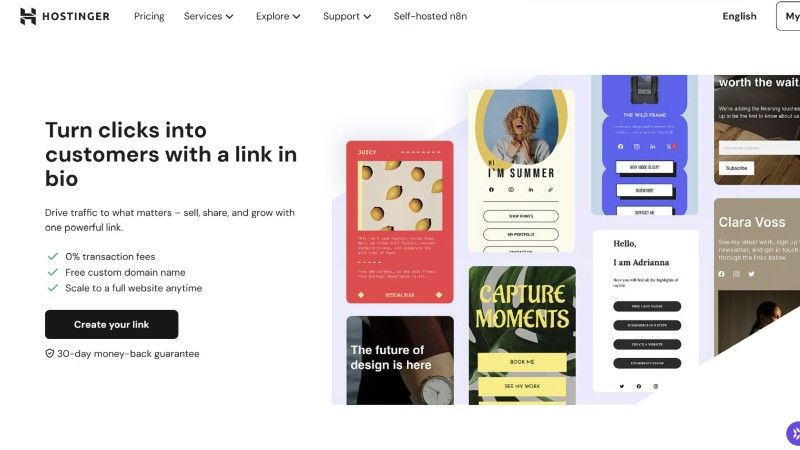¡Hostinger Cautiva a los Hipsters con su Creador 'Link-in-Bio' para el Creador Moderno! 🤩