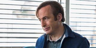 Jimmy McGill (Bob Odenkirk) looks unimpressed in Better Call Saul