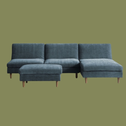 La Redoute, Sawyer Chenille 2 Seater Modular Click Clack Sofa Bed
