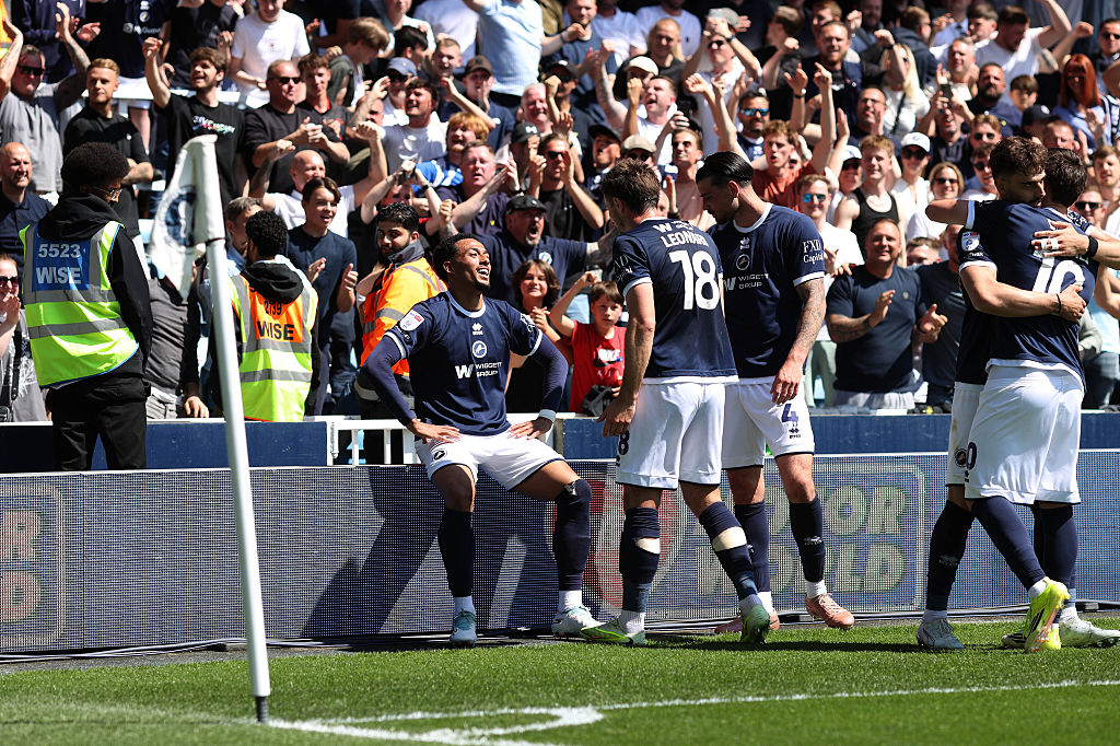 Millwall finished third in the Championship