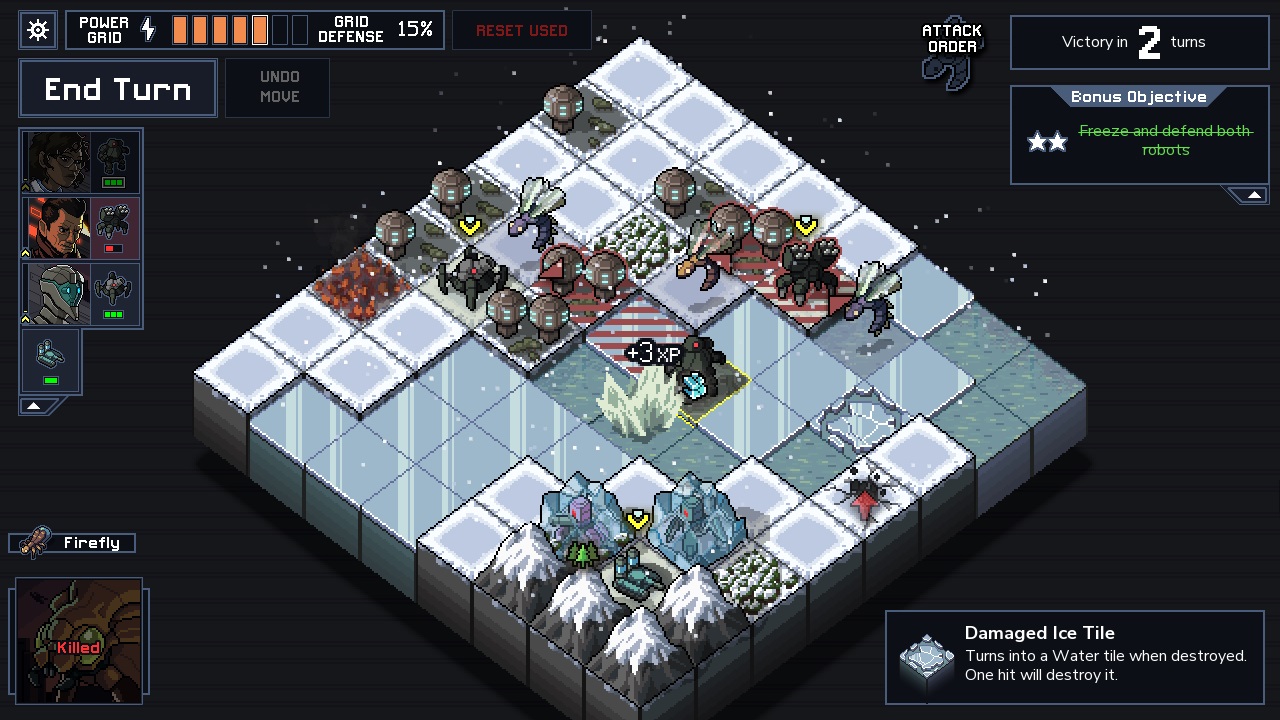 Into The Breach - An icy terrain map