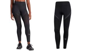 Adidas black gym leggings