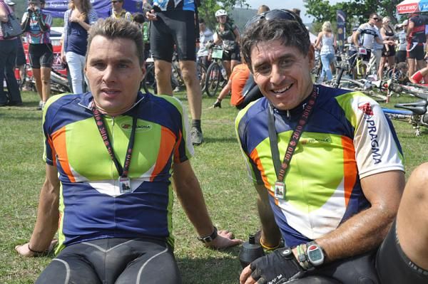 Hein Wagner (left) and Gerrie Olivier