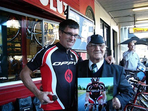 Australian cyclist Phil Anderson