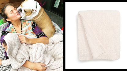 Chrissy Teigen Says Nothing Else Compares To This Cozy Barefoot Dreams  Blanket