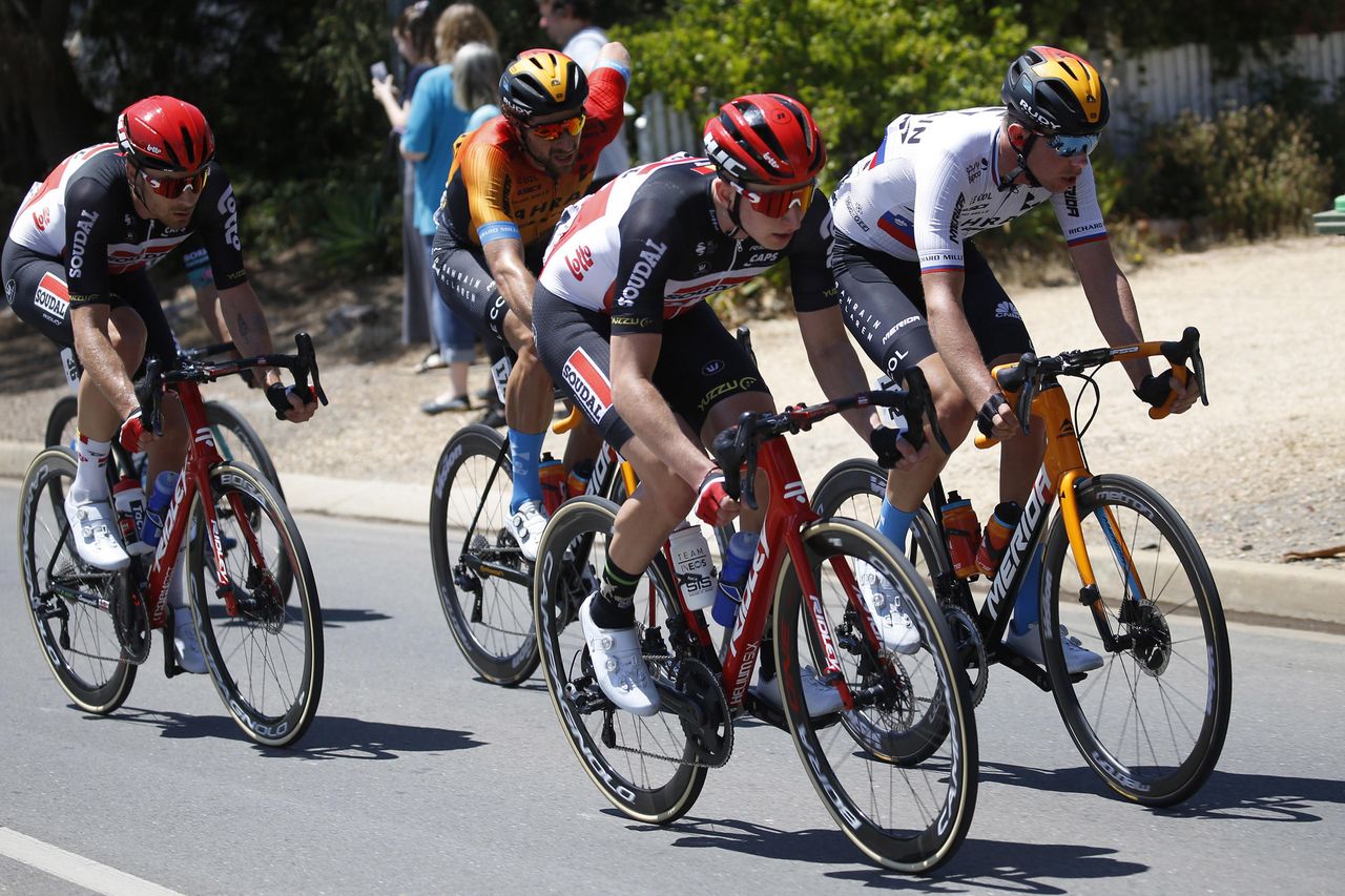 Matthew Holmes in the breakaway