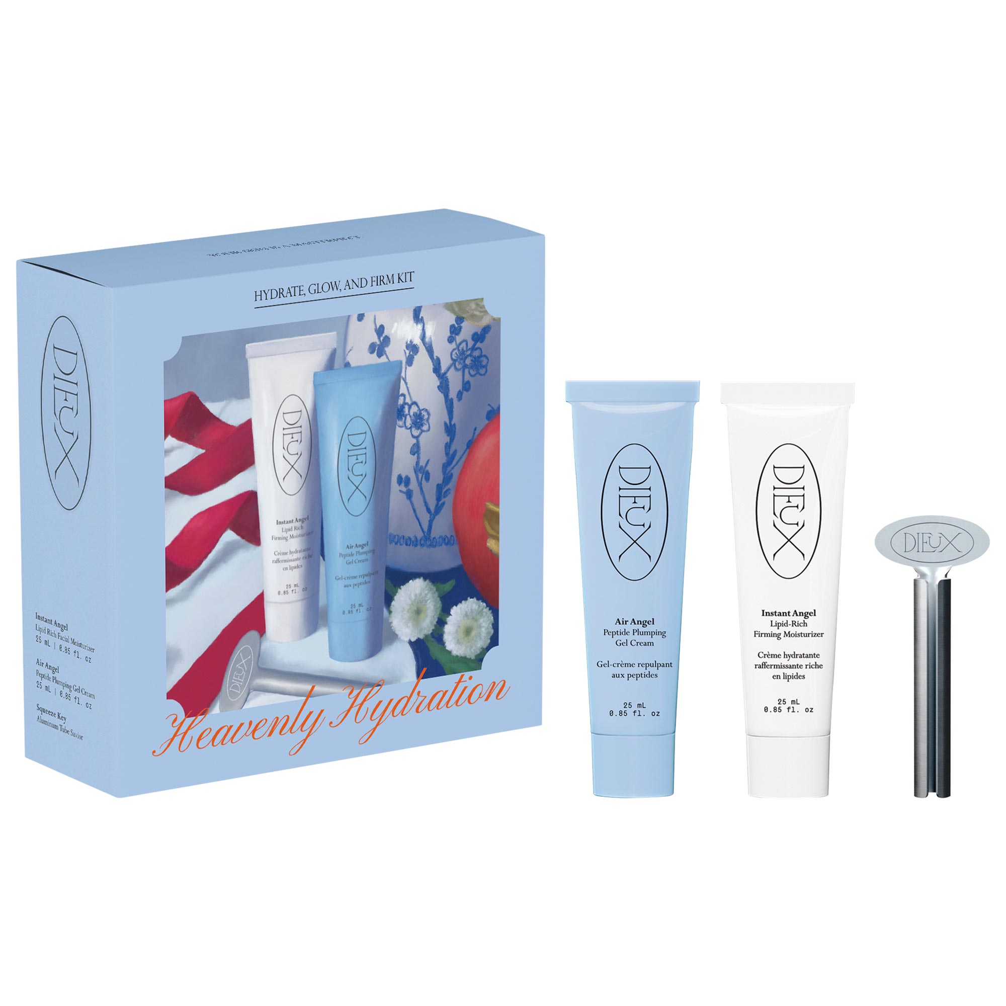 Heavenly Hydration Hydrate, Glow, and Firm Skincare Gift Set
