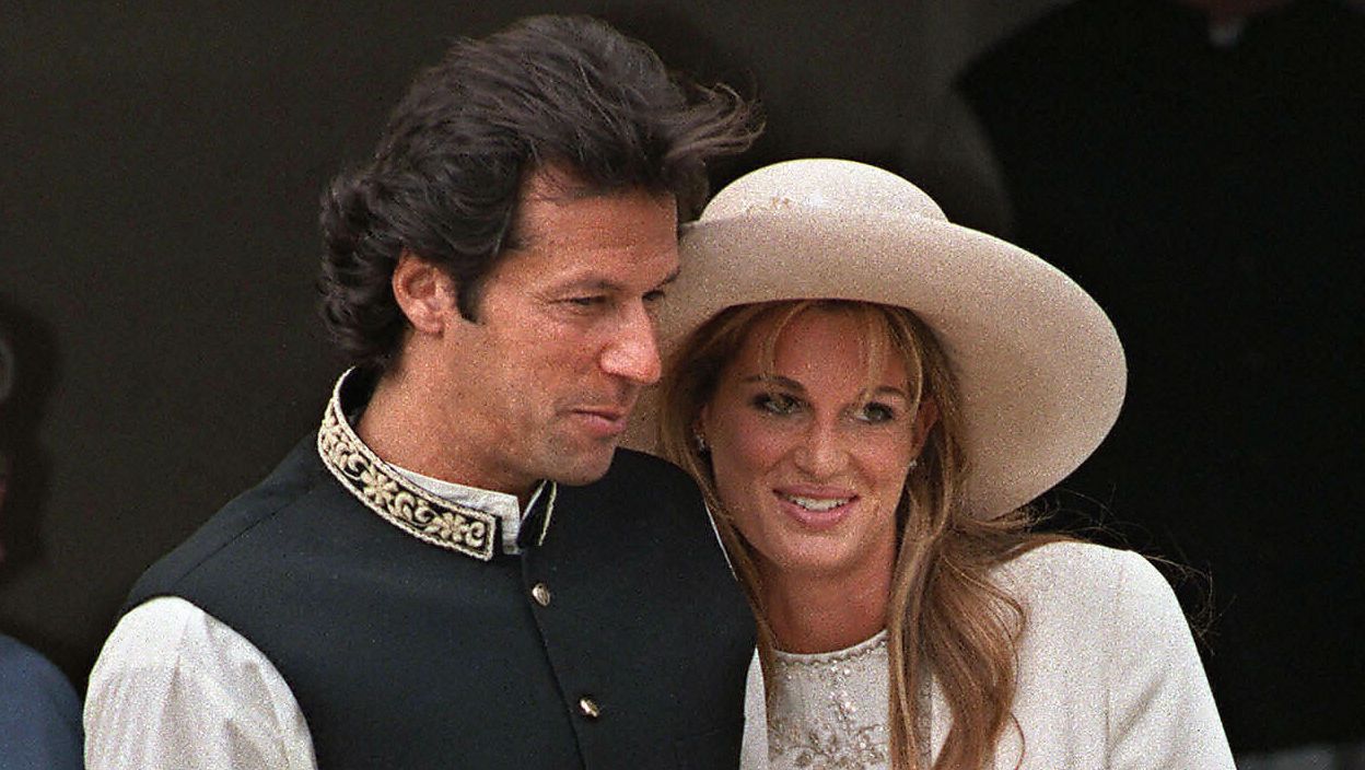 Imran Khan and Jemima Goldsmith