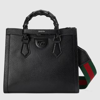 Black Gucci Diana handbag tote