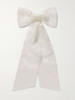 Marjorie Organza Bow Hair Clip