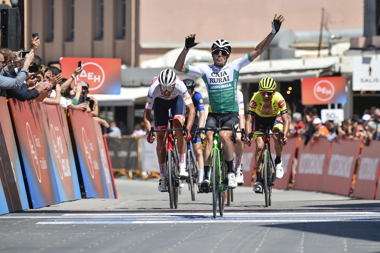 International Tour of Hellas 2022 - 17th Edition - 1st stage Heraklion - Chania 190.1 km - 27/04/2022 - Eduard Prades (ESP - Caja Rural - Seguros RGA) - photo Tommaso Pelagalli/SprintCyclingAgency&Acirc;&copy;2022