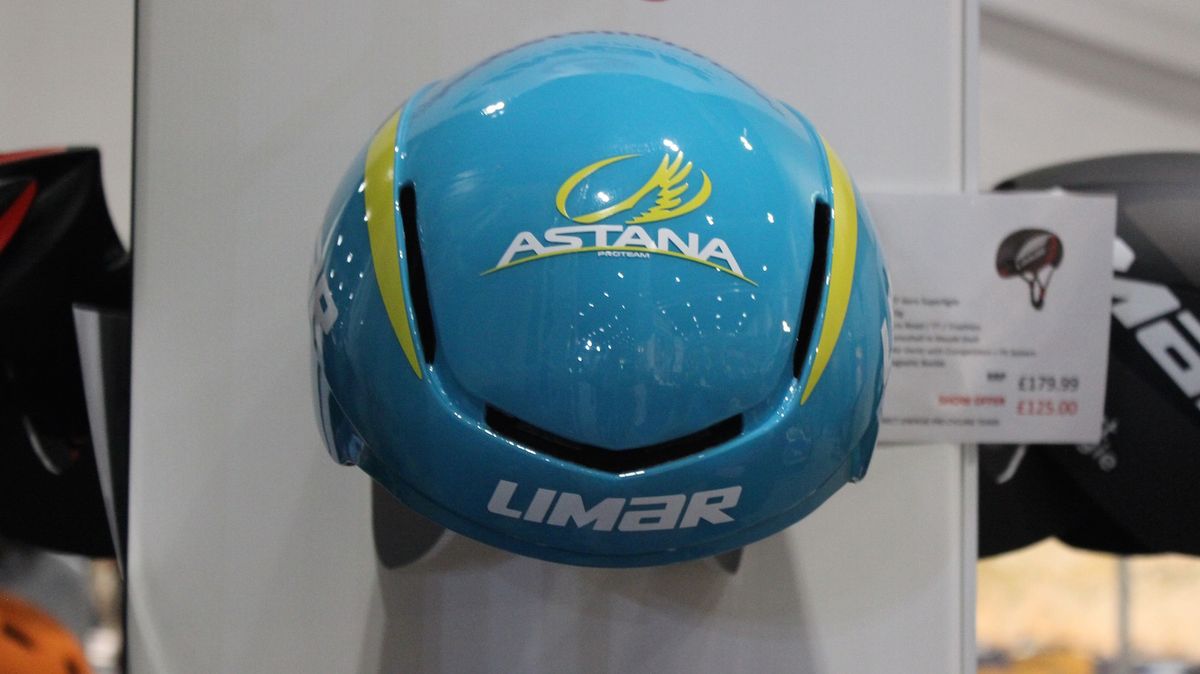 Astana also wear the Superlight aero helmet