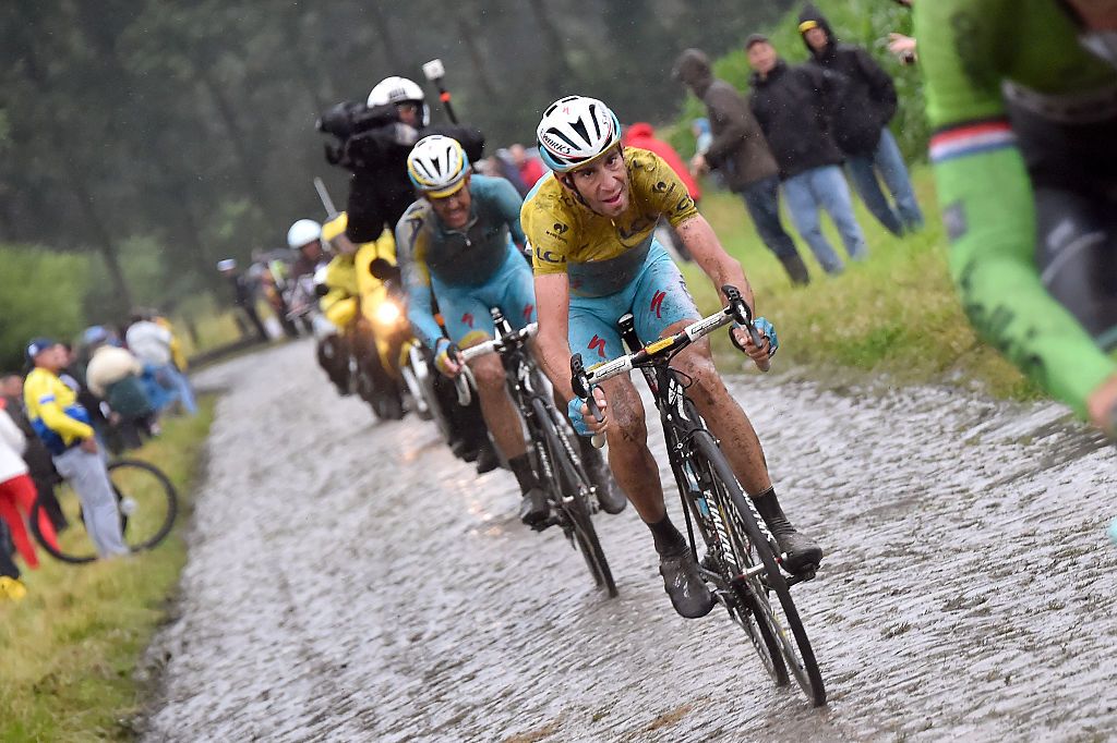 Cycling: 101th Tour de France / Stage 5
NIBALI Vincenzo (ITA) Yellow Leader Jersey / BOOM Lars (NED)/
Ypres - Arenberg Porte du Hainaut (152,5Km)/
Ronde van Frankrijk TDF Etape Rit pool bp(c) Tim De Waele