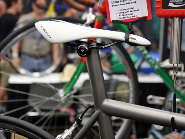 Better hope the saddle height is right on this Eriksen road bike!