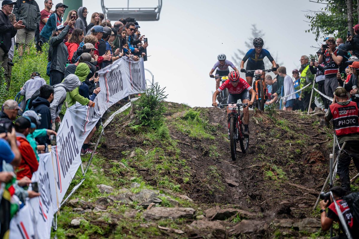 Alessandra Keller (Th&Atilde;&para;mus Maxon), Jenny Rissveds (Team 31 Ibis Cycles) and Anne Terpstra (Ghost Factory Racing)