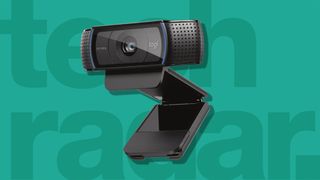 best Logitech webcam against a green TechRadar background
