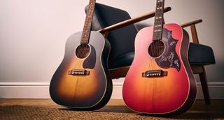 Gibson J-45 Special: the Special series offers the classic acoustics at a more approachable price point, with satin nitro finishes and a slightly slimmed down body depth.