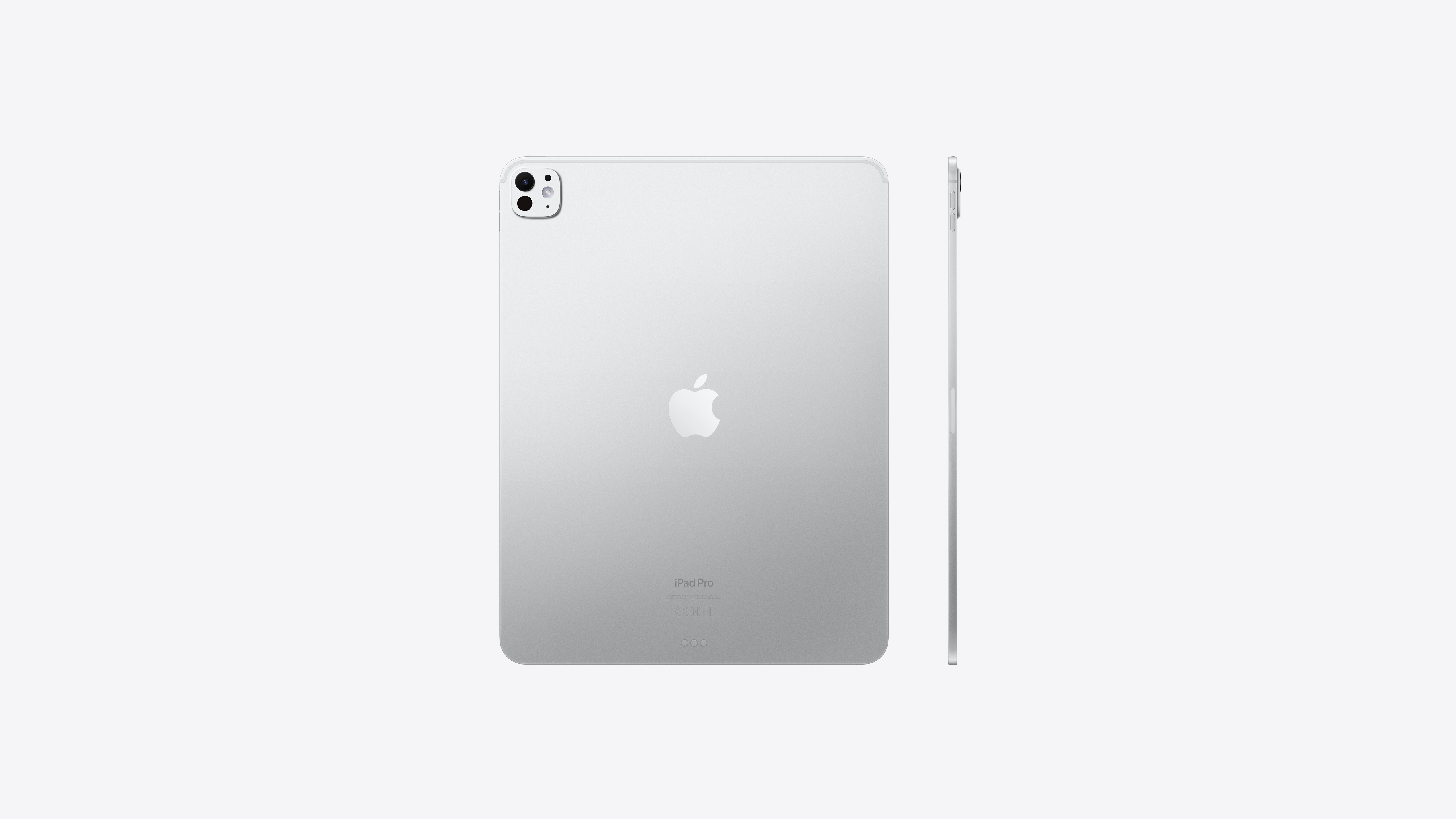 New iPad Pro M4 product shots on a white background