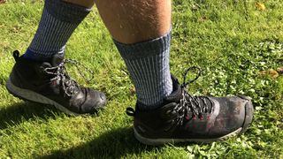 best hiking socks: Pat in the 1000 MIle Fusion Double Layer Walk Sock