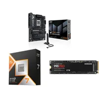 ASUS / AMD / Samsung X870E-Plus mobo / Ryzen 7 9800X3D / 990 PRO (1TB) ASUS / AMD / Samsung X870E-Plus mobo / Ryzen 7 9800X3D / 990 PRO (1TB)