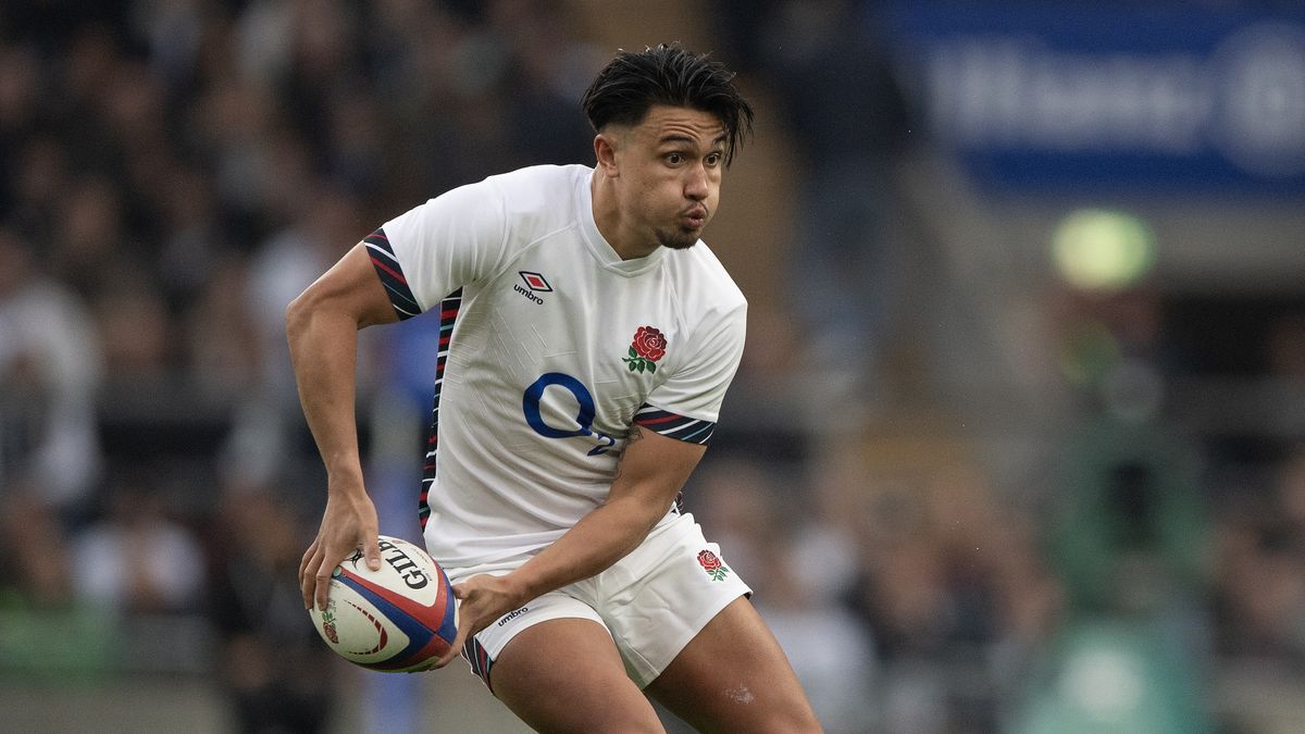 Fly-half Marcus Smith of England during the Autumn Nations Series 2024 opener between England and New Zealand All Blacks at Allianz Stadium on November 02, 2024 ahead of this Saturday&#039;s England vs Australia live stream at Twickenham