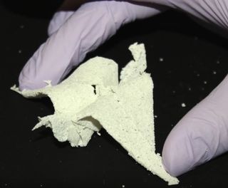 Researchers have created a tissue paper-like material out of ground-up organs.
