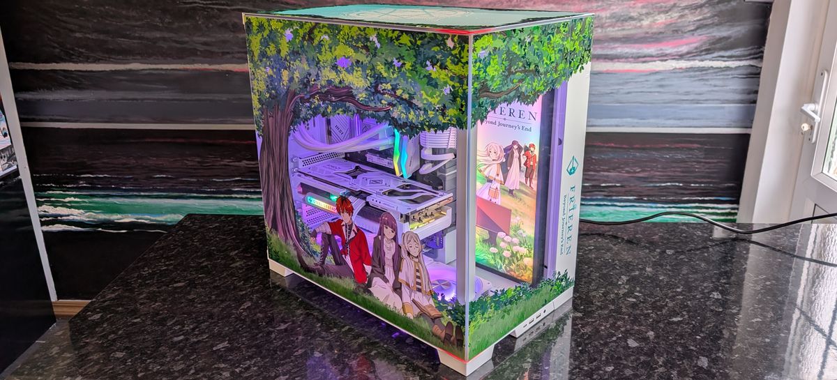 The anime-themed Starforge Systems Frieren PC might be one of the prettiest systems I've ever seen - and the performance is almost as powerful as the elf mage herself