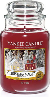 Yankee Candle Christmas Magic Large Jar Scented Candle - WAS
