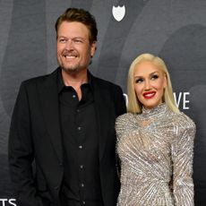 lake Shelton (L) and Gwen Stefani attend the 27th Annual Keep Memory Alive Power of Love Gala benefit for the Cleveland Clinic Lou Ruvo Center for Brain Health at MGM Grand Garden Arena on May 10, 2024 in Las Vegas, Nevada. 