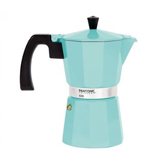 Pantone has reworked the iconic stove-top coffee maker and released it in a range of new colours