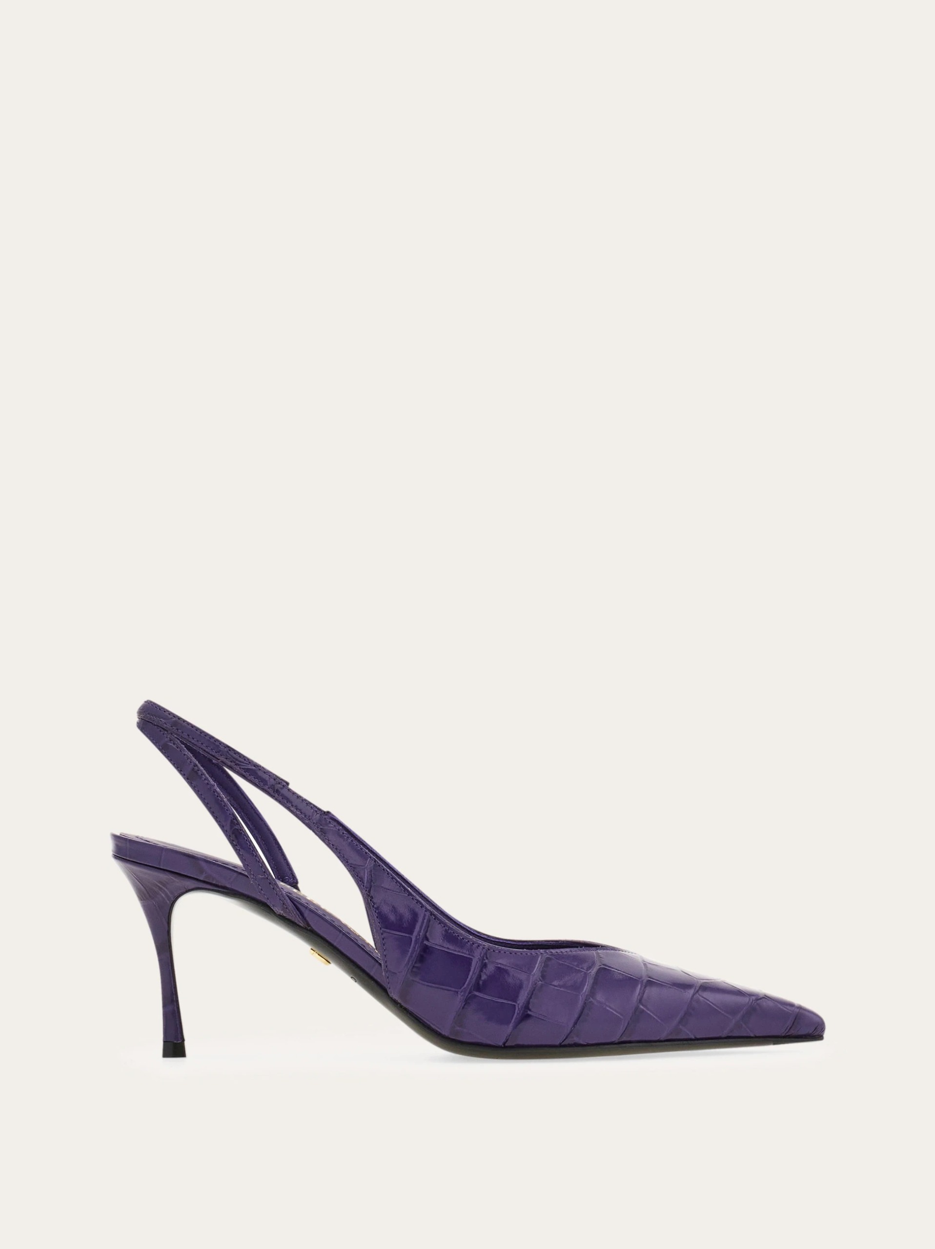 Ferragamo, Mid Heel Slingbacks