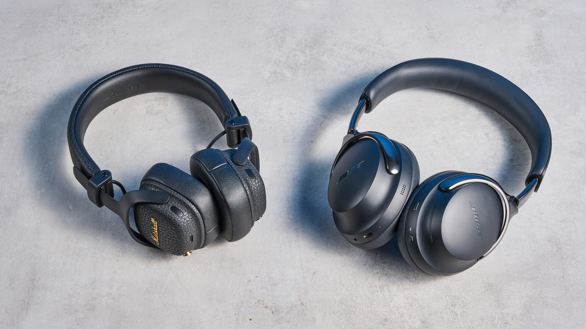 Marshall Milton ANC and Bose QuietComfort Ultra Headphones 2nd Gen