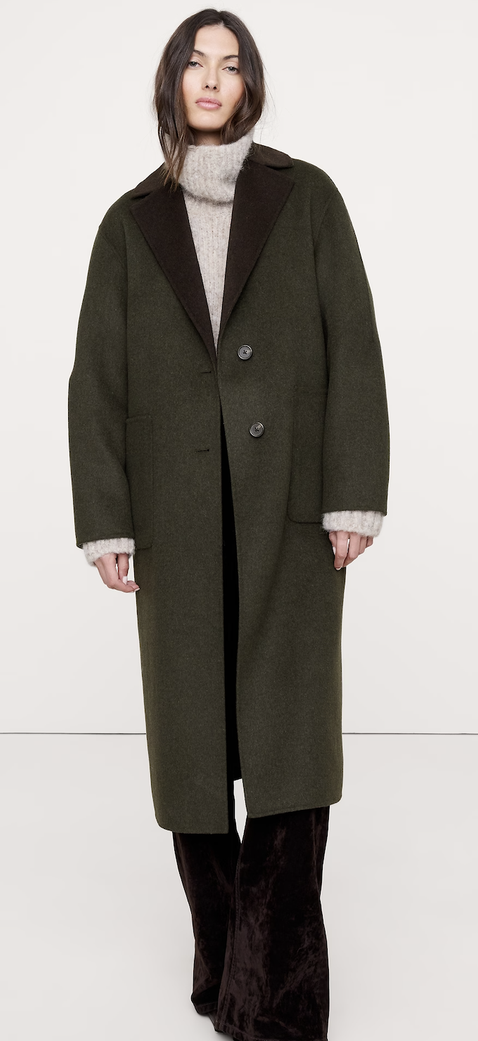 Banana Republic, Double-Faced Top Coat