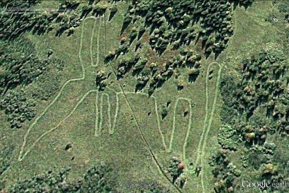 Russia Geoglyph Google