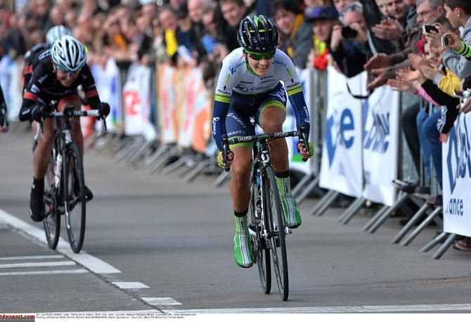 Emma Johansson (Orica-AIS) wins Le Samyn