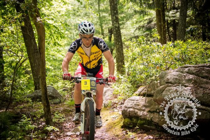 Justin Lindine (Team Redline/NBX) has won the Trans-Sylvania Epic mountain bike stage race once before.