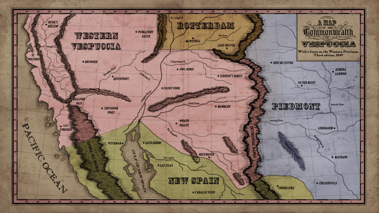 Rosewater, a western point-and-click adventure