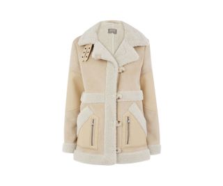 Oasis Faux Shearling Coat, £89