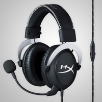 HyperX Cloud Pro gaming headset silver with carrying case amazon