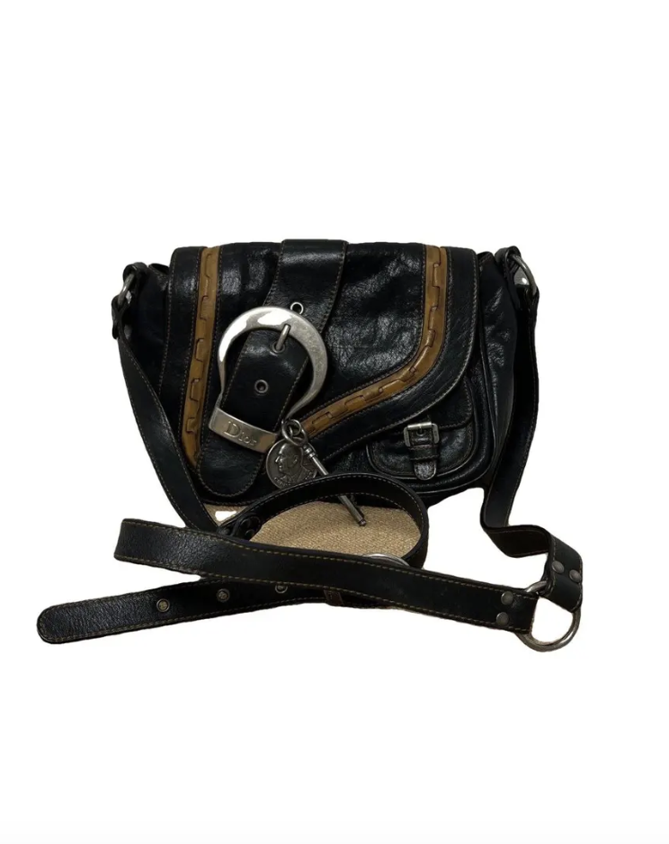 Dior, Gaucho Leather Handbag