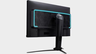 Acer Predator XB273U NX gaming monitor from the back