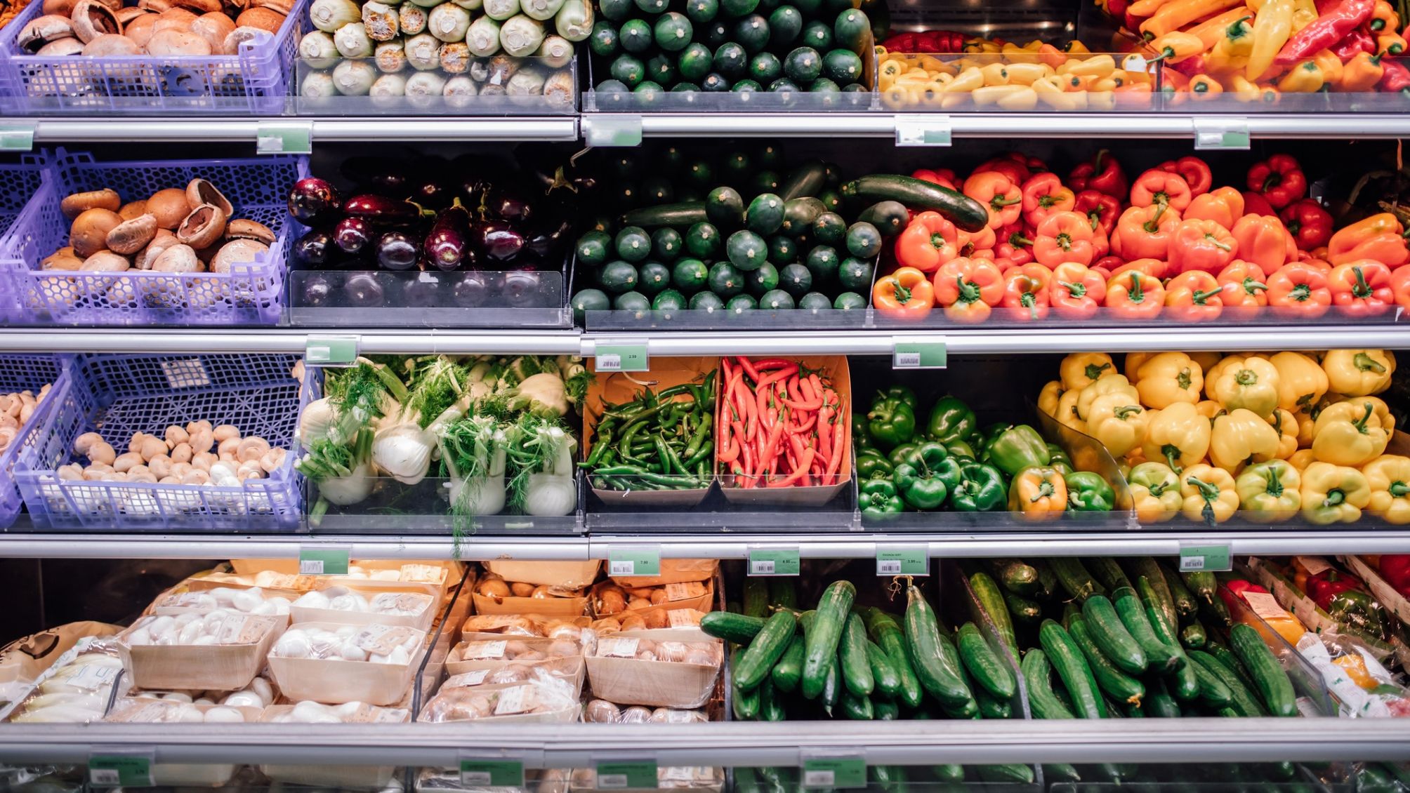 1. Fresh produce