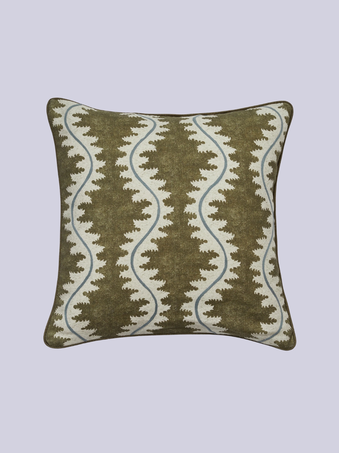 OKA, Lahar Cushion Cover - Olive